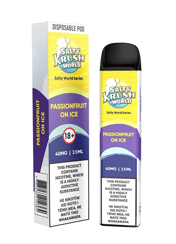 Disposable Pod Passionfruit on Ice - Shisha Glass