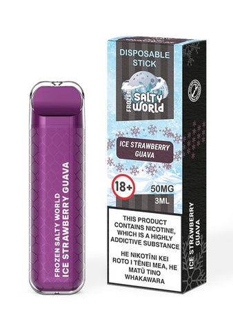 Disposable Stick Strawberry Guava - Shisha Glass