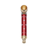 Dokha Colored Brass Metal Smoking Pipe 7.6cm | Shisha Glass
