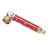 Dokha Colored Brass Metal Smoking Pipe 7.6cm | Shisha Glass