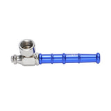 Dokha Colored Metal Smoking Pipe 7.6cm | Shisha Glass