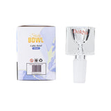 Dokha CUBIC Bowl Drop Cone Glass Pipe 14mm - Shisha Glass