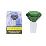 Dokha Diamond Shine X2 Bowl Drop Cone Glass Pipe 18mm - Shisha Glass