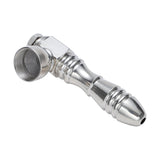 Dokha Electroplated Brass Smoking Pipe 7.5cm | Shisha Glass