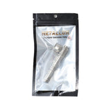 Dokha Electroplated Brass Smoking Pipe 7.7cm | Shisha Glass