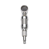 Dokha Electroplated Brass Smoking Pipe 8.4cm | Shisha Glass