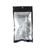 Dokha Electroplated Brass Smoking Pipe 8.4cm | Shisha Glass