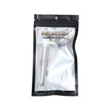Dokha Electroplated Brass Smoking Pipe 8.8cm | Shisha Glass