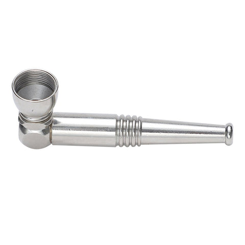 Dokha Electroplated Metal Smoking Pipe 8.6cm | Shisha Glass