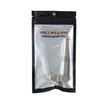 Dokha Electroplated Metal Smoking Pipe 8.6cm | Shisha Glass