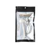 Dokha Electroplated Metal Smoking Pipe 8.8cm | Shisha Glass