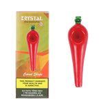 Dokha Glass Carrot Shape Weed Pipe 12cm | Shisha Glass