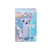Dokha Glass Colored Dot Dropcone with Handle 14mm | Shisha Glass
