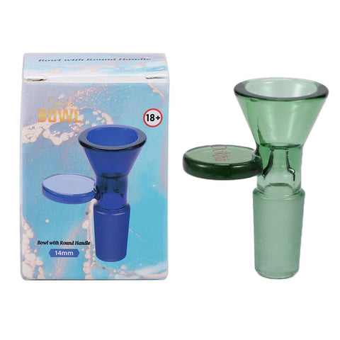 Dokha Glass Dropcone with Round Handle 14mm | Shisha Glass