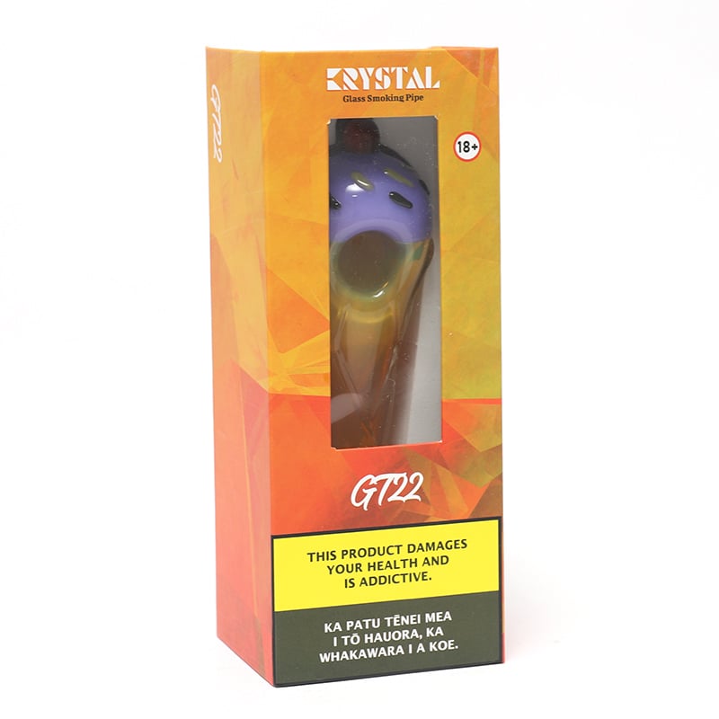 Dokha Glass Ice Cream Spoon Weed Pipe 13.5cm - Shisha Glass