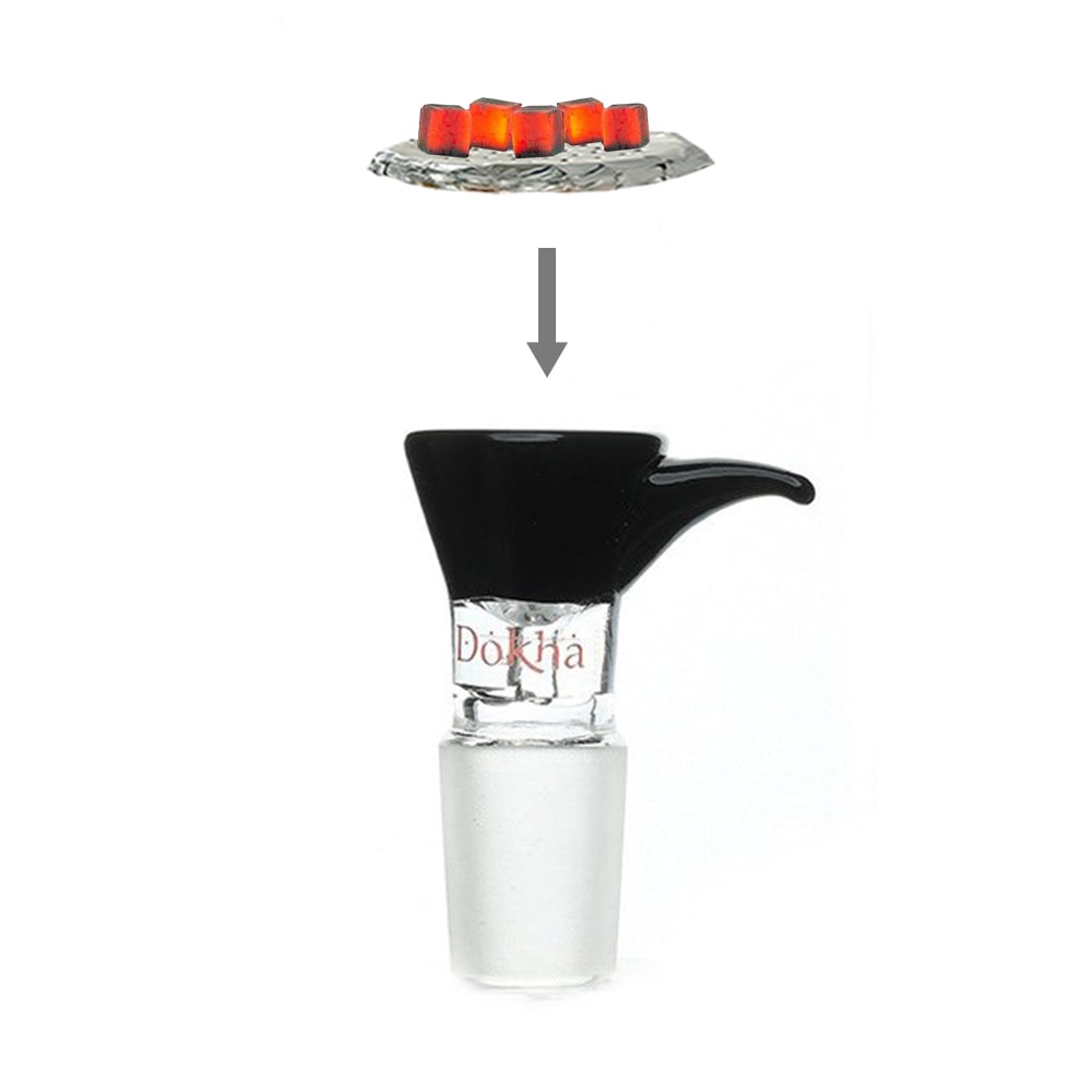 Dokha Glass Shisha Bowl 18mm 239
