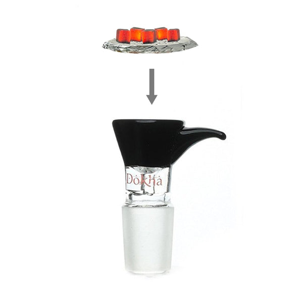 Dokha Glass Shisha Bowl 18mm 239 | Shisha Glass