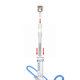Dokha Glass Shisha Stem 18mm Male To 14mm Female 15cm