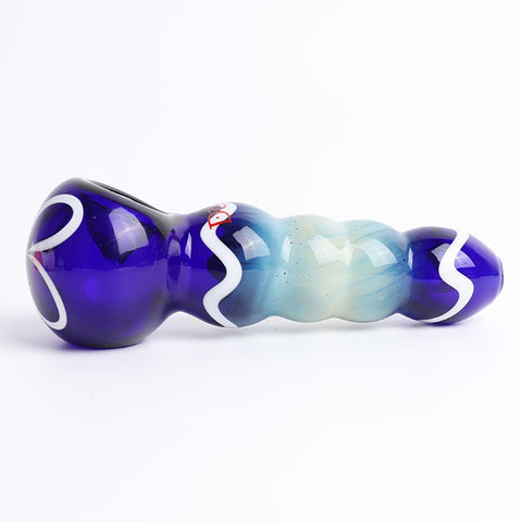 Glass Cyclone Spoon Smoking Pipe 9.5cm | Shisha Glass