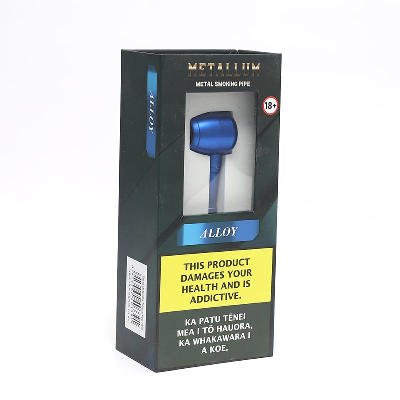 Dokha Metal Alloy Billiard Weed Pipe 10cm