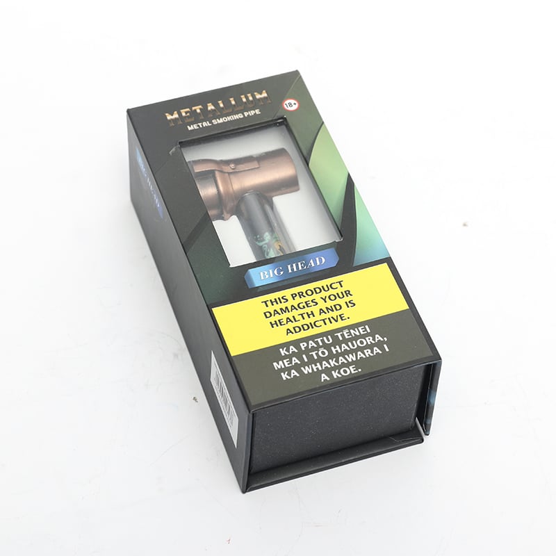 Dokha Metal Big Head Billiard Weed Pipe 8.6cm