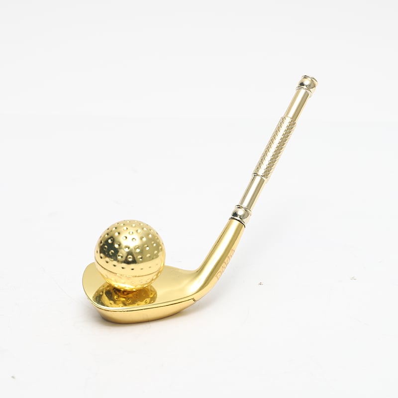 Dokha Metal Double Ball Sherlock Weed Pipe 13.5cm