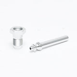 Dokha Metal Screw Shape Billiard Weed Pipe 8cm
