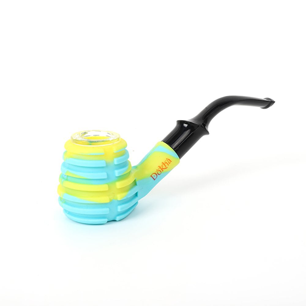Dokha Silicone Billiard Sherlock Weed Pipe 13cm