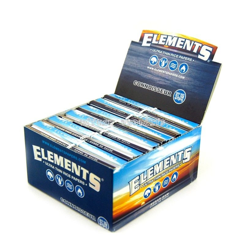 Elements Rooling Tips Elements King Size Ultra Slims Connoisseur Rolling Papers & Tips ...