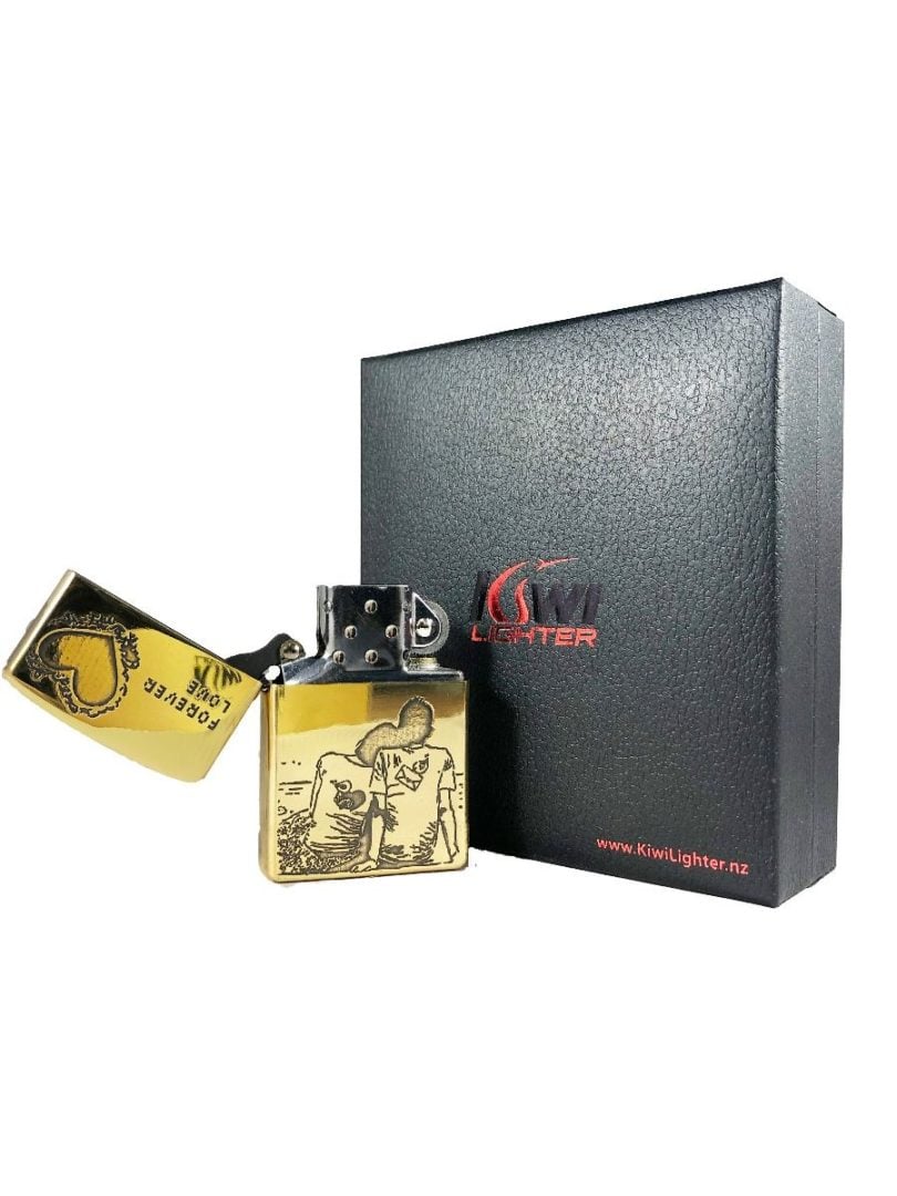 Flint Kiwi Lighter 764 - Shisha Glass