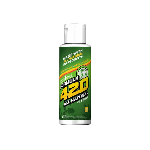 FORMULA 420 ALL NATURAL CLEANER 4OZ - Shisha Glass