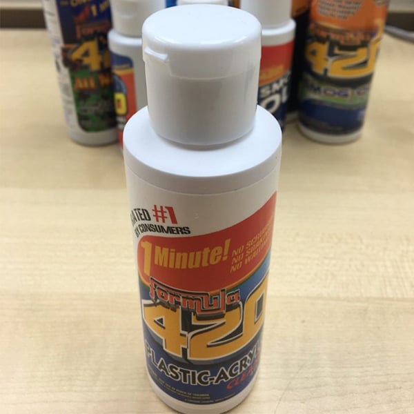 Formula 420 Plastic & Acrylic Cleaner 4oz - Shisha Glass