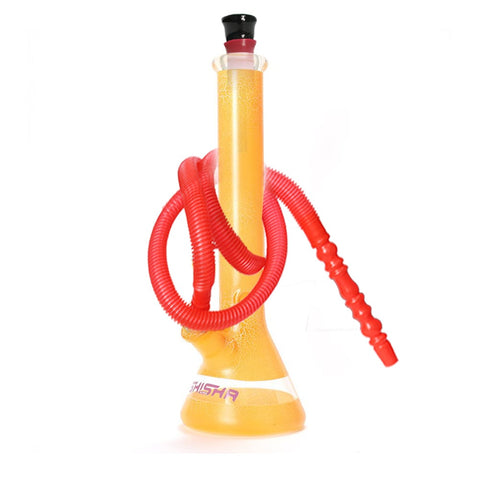 Glass Beaker Base Bong with Ice Catcher 41cm - Shisha Glass