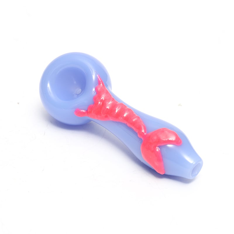 Glass Lobster Spoon Weed Pipe 11.5cm - Shisha Glass