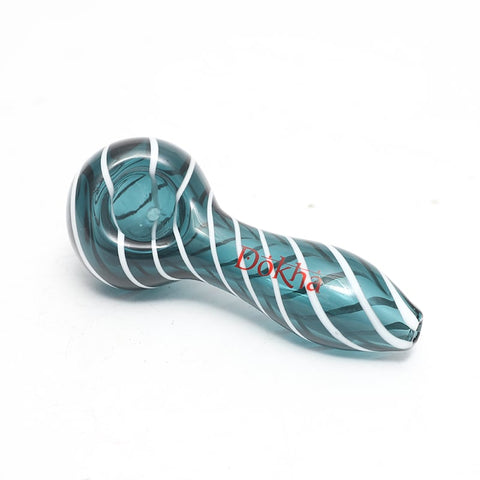 Glass Multi Line Spoon Weed Pipe 10.5cm - Shisha Glass