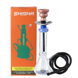 Glass Rage Spiral Pattern Bottom Beaker Base Bong With Ice Catcher 25cm - Shisha Glass