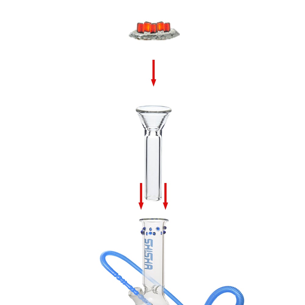 Glass Shisha Stem - Shisha Glass