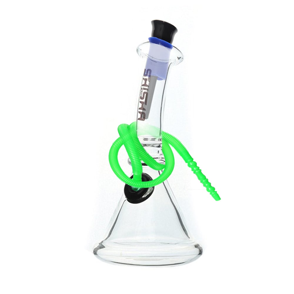 Glass Wide Beaker Base Mini Bong 12cm - Shisha Glass