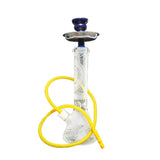 Glowing In Dark Angry Beaker Base Glass Bong 36cm - Shisha Glass