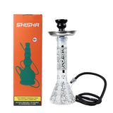 Glowing In Dark Shishaglass skull Beaker Base Bong 32cm with Ice Catcher - Shisha Glass