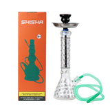 Glowing In Dark Star Beaker Base Glass Bong 36cm - Shisha Glass