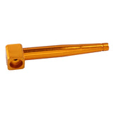 Golden Metal Hand Weed Pipe 10.3cm 1935 - Shisha Glass