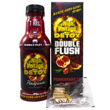 High Voltage Detox Double Flush 16oz Liquid & Capsules Combo - Shisha Glass