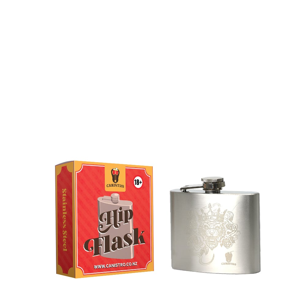 Hip Flask 5oz - Shisha Glass
