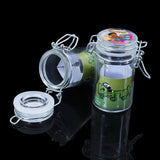 Honey Puff Smell Proof And Airtight Glass Storage Jar - Shisha Glass