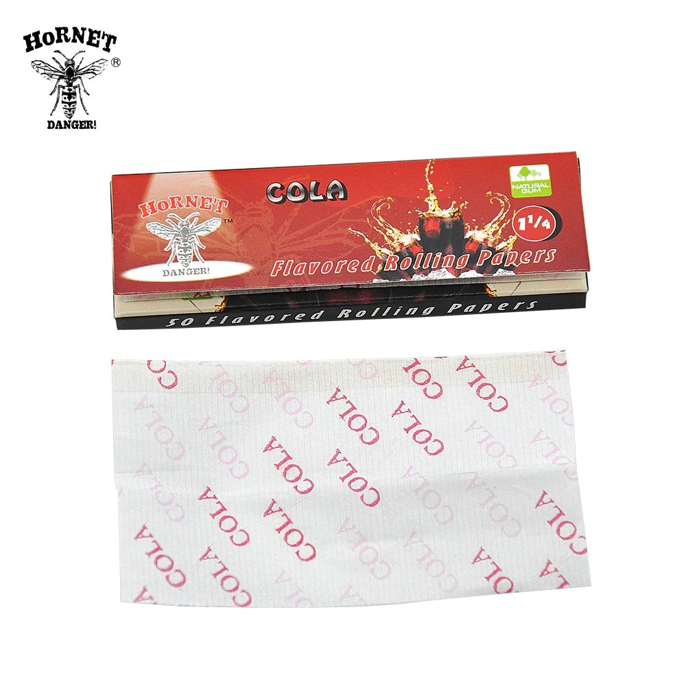 Hornet Flavored Rolling Paper 1 1/4 - Cola - Shisha Glass