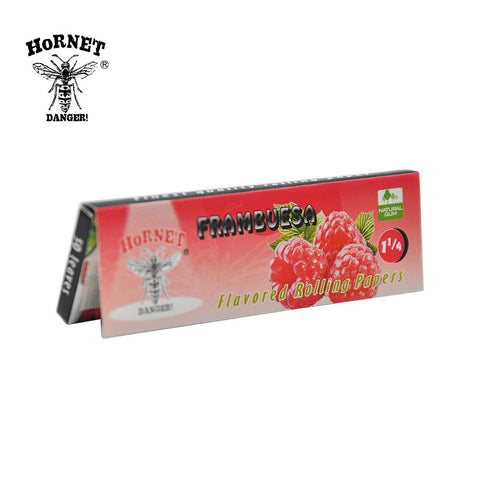 Hornet Flavored Rolling Paper 1 1/4 - Frambuesa - Shisha Glass