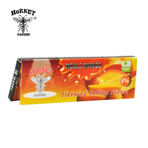 Hornet Flavored Rolling Paper 1 1/4 - Mango - Shisha Glass