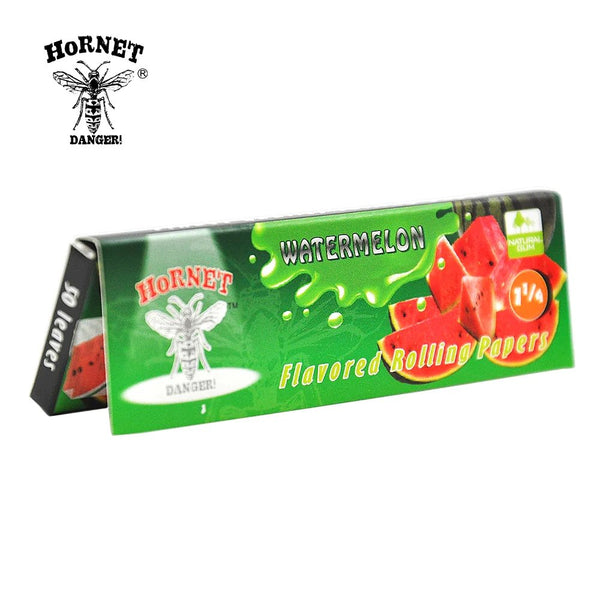 Hornet Flavored Rolling Paper 1 1/4 - Watermelon | Shisha Glass