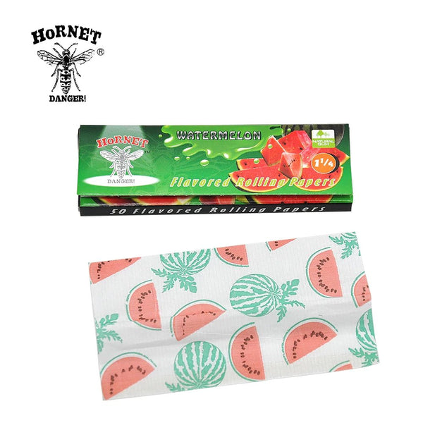 Flavored Rolling Paper 1 1/4 Watermelon Shisha Glass